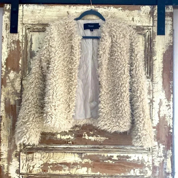 Jayla shaggy faux fur jacket, size S - Picture 1 of 6